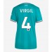 Maillot de foot Liverpool Virgil van Dijk #4 Troisième vêtements Femmes 2025-26 Manches Courtes